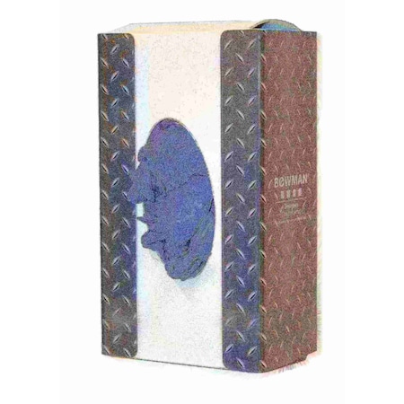 Bowman Dispensers Glove/Tissue Box Dispenser - Single-Designer-Industrial Diamond GL111-P003